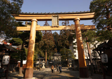 Giappone-takayama-centro-torii