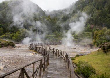 Fumarolas near Furnas