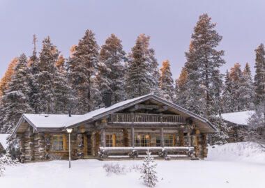 Viaggio in Finlandia - Lapponia Ruka con neve