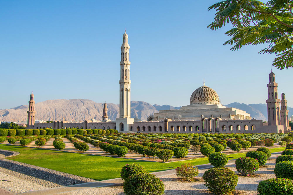 Viaggio in Oman moschea Qaboos