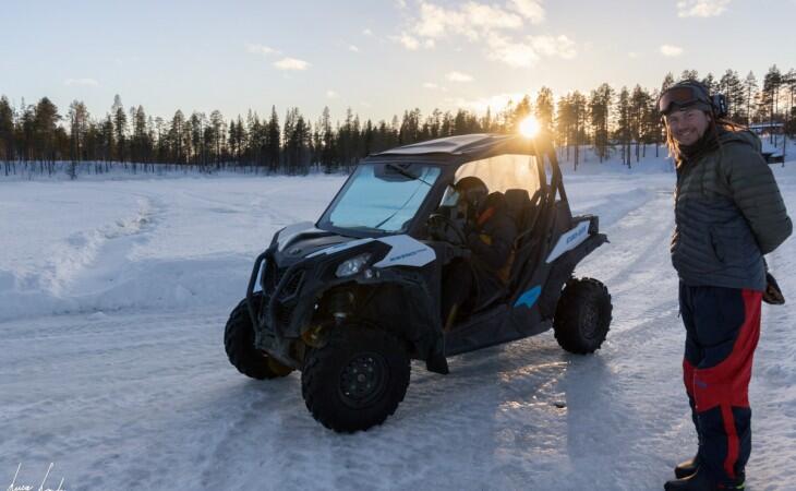 Icebuggy in Lapponia Svedese: vivere l’esperienza di sgommare sul ghiaccio!