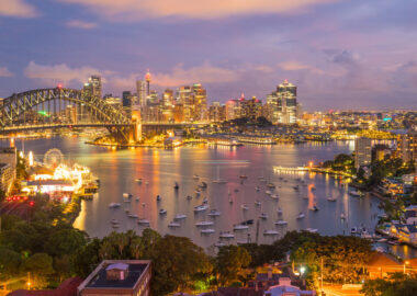 Centro di Sydney Australia skyline