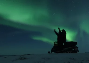 Aurora Boreale in Lapponia con Blueberry Travel - mosotlissa e aurora boreale