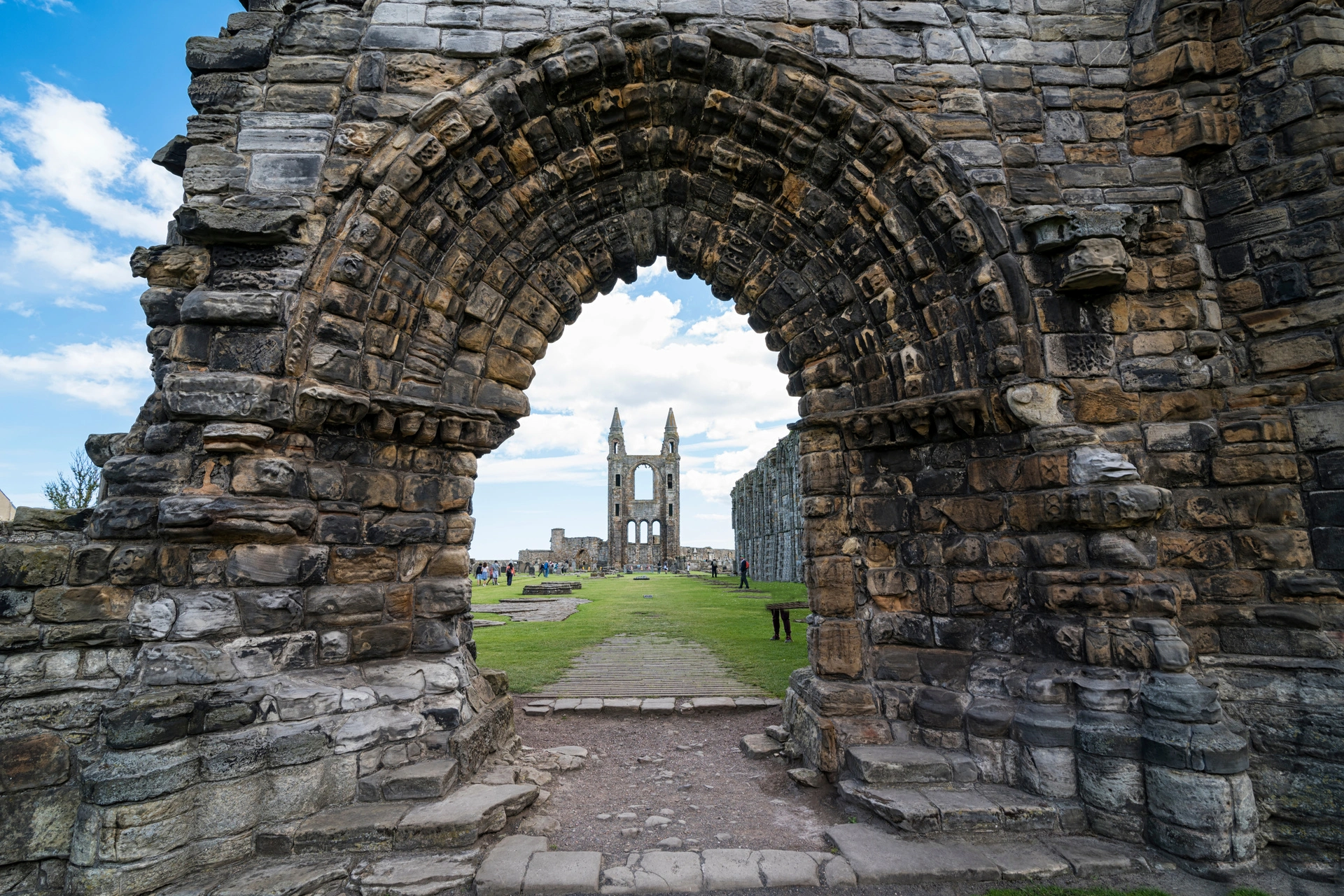 Cattedrale di st andrews Scozia
